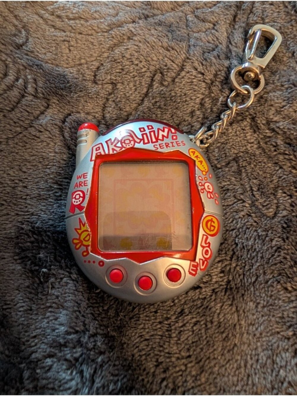 Tamagotchi Plus Keitai Kai Two Red Series Akaiin Red Silver Bandai TMGC Unopened